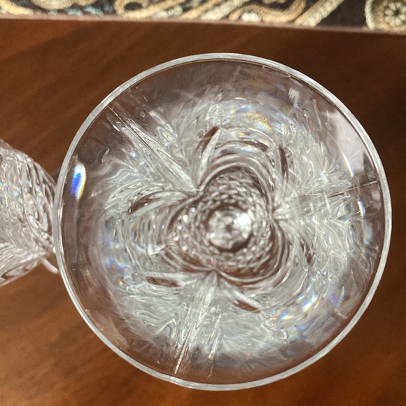 Vintage Crystal champagne flutes - Picture 3 of 6